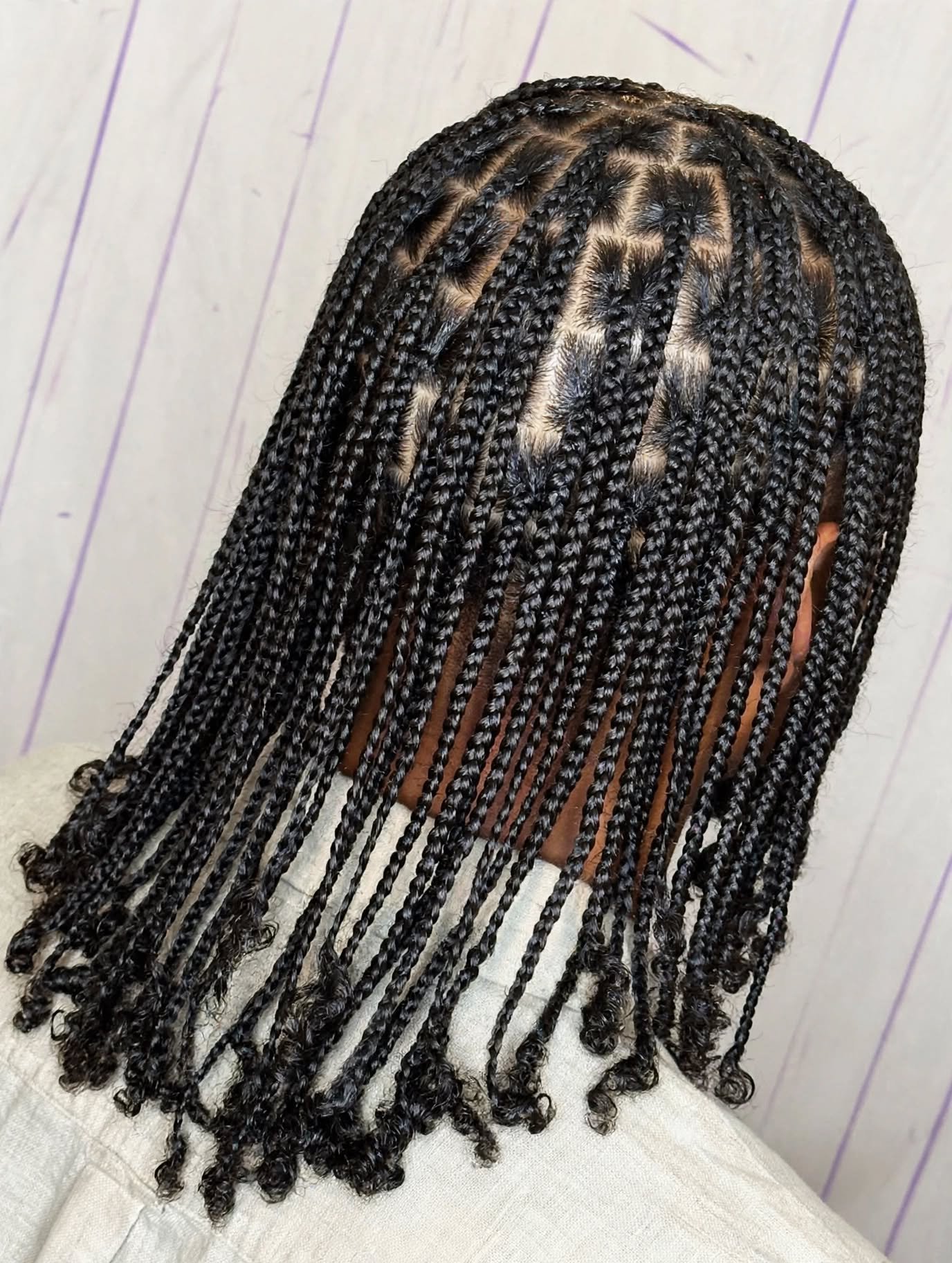 Box Braids natural hairstyle